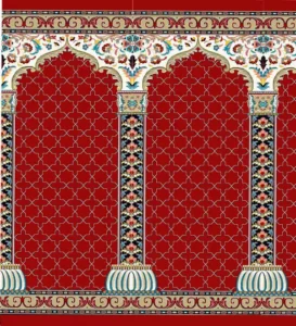 فرش سجاده ای لاکی
